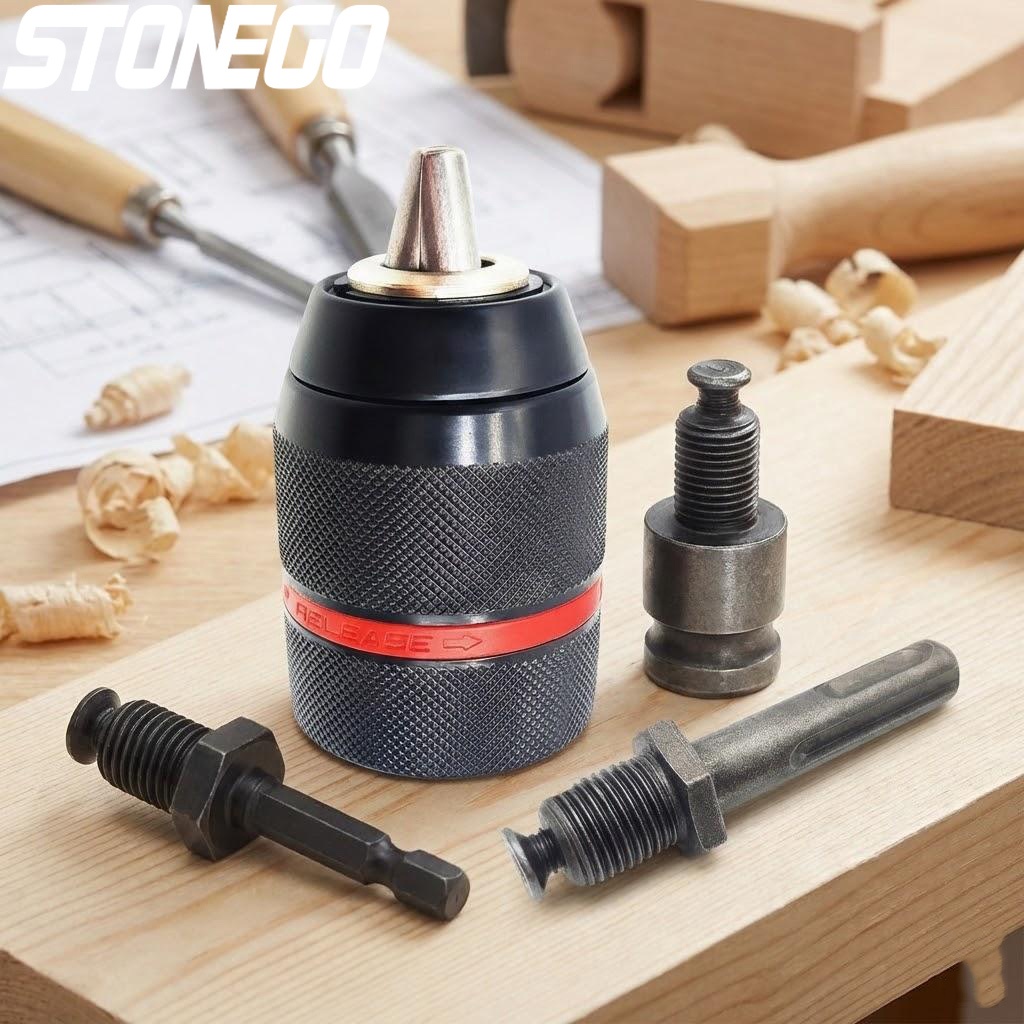Micro Screwdriver Kit - Zestaw 4 szt. metalowych uchwytów wiertarskich