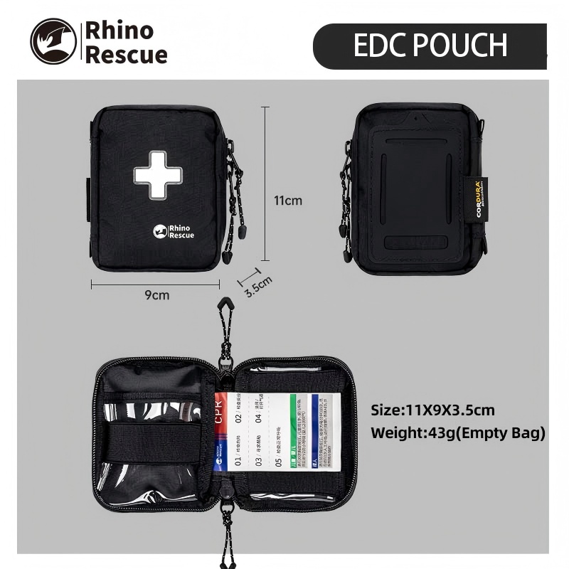 Rhino Rescue EDC POUCH, kompak – Edc Every Day Carry おもちゃ recenzja i cena