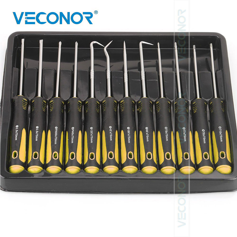 12 szt. Hak uszczelka olejowa  – Micro Screwdriver Kit recenzja i cena